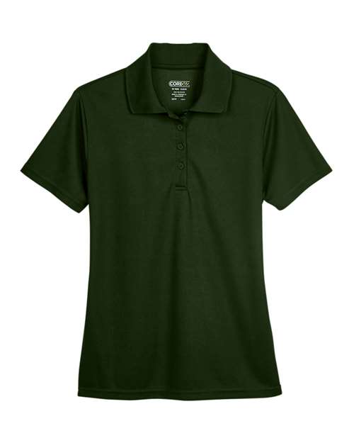 CORE365 Women's Origin Performance Piqué Polo - Forest Front