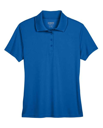 CORE365 Women's Origin Performance Piqué Polo - True Royal Front