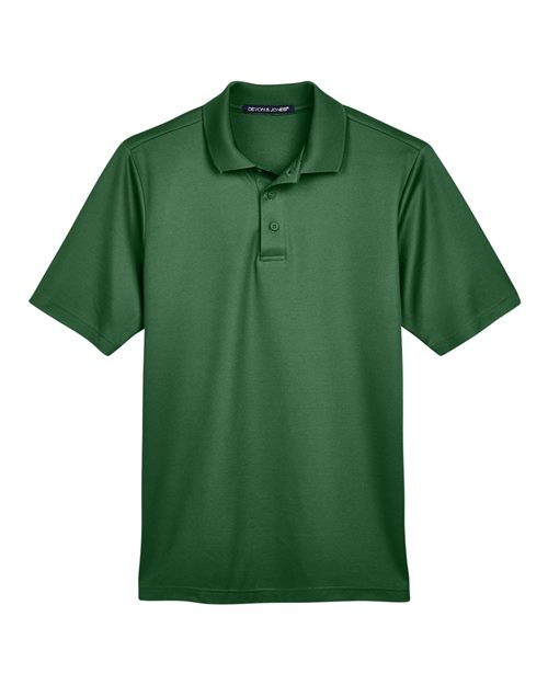 Devon & Jones Men's CrownLux Performance® Plaited Polo - Forest Front
