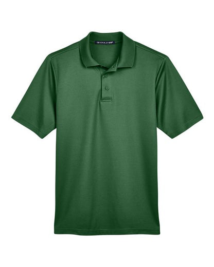 Devon & Jones Men's CrownLux Performance® Plaited Polo - Forest Front