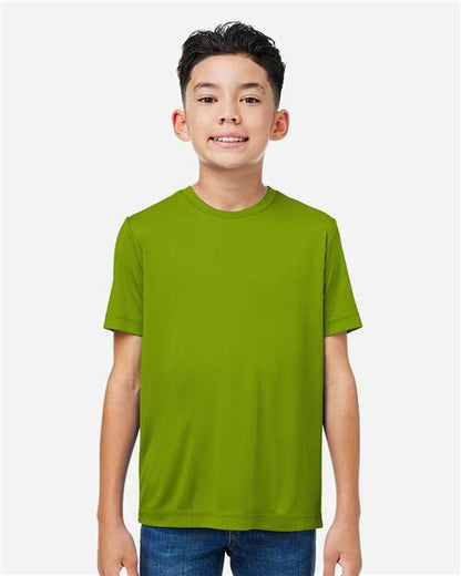 CORE365 Youth Capital Performance T-Shirt - Model Front