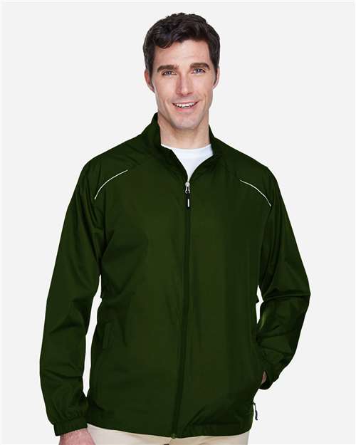 CORE365 Men's Techno Lite Motivate Unlined Lightweight Jacket - Model Front
