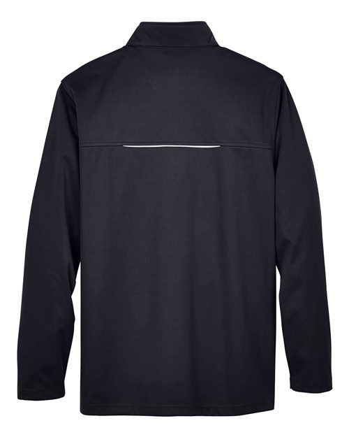 CORE365 Men's Techno Lite Three-Layer Knit Tech-Shell - Back