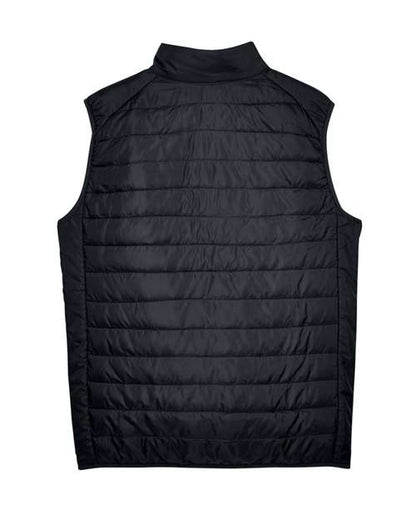 CORE365 Men's Prevail Packable Puffer Vest - Back