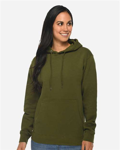 Lane Seven Unisex Premium Hoodie Sweatshirt - Model Front