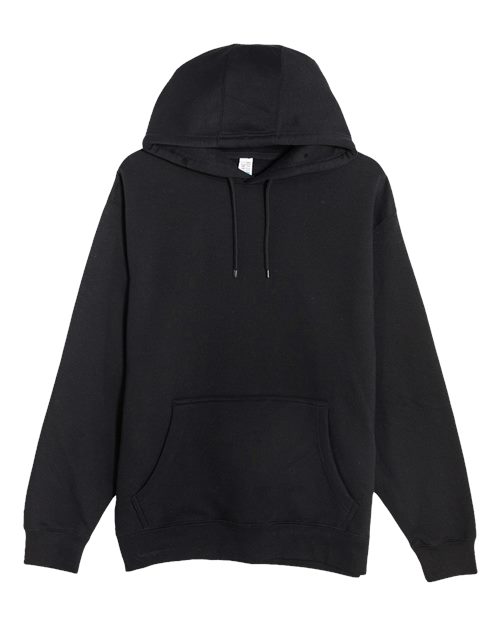 Lane Seven Unisex Premium Hoodie Sweatshirt - Black Front