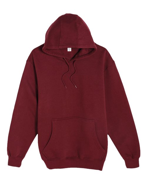 Lane Seven Unisex Premium Hoodie Sweatshirt - Burgundy Front