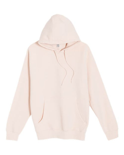 Lane Seven Unisex Premium Hoodie Sweatshirt - Pale Pink Front