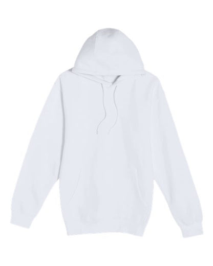 Lane Seven Unisex Premium Hoodie Sweatshirt - White Front