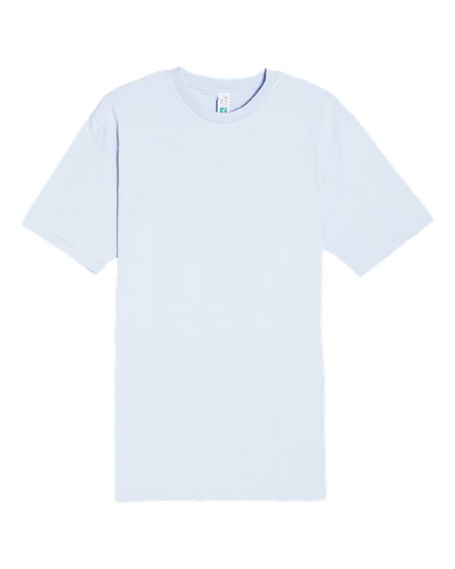Lane Seven Unisex Heavyweight Tee - Dusty Blue Front