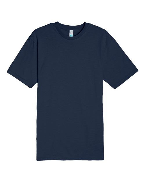 Lane Seven Unisex Heavyweight Tee - Navy Front