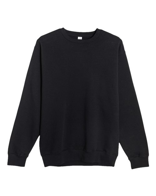 Lane Seven Unisex Premium Crewneck Sweatshirt - Black Front