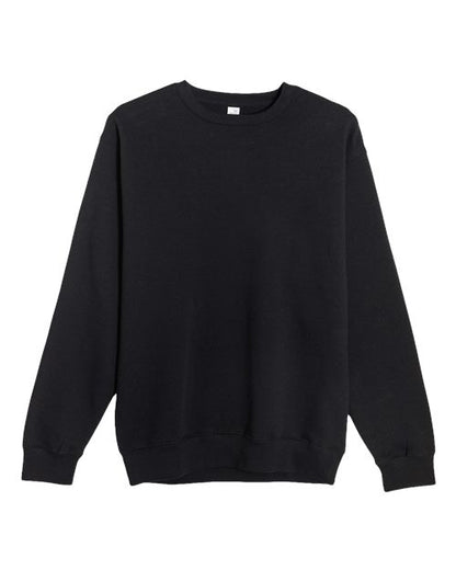 Lane Seven Unisex Premium Crewneck Sweatshirt - Black Front