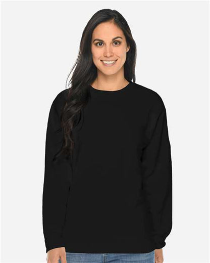 Lane Seven Unisex Premium Crewneck Sweatshirt - Model Front