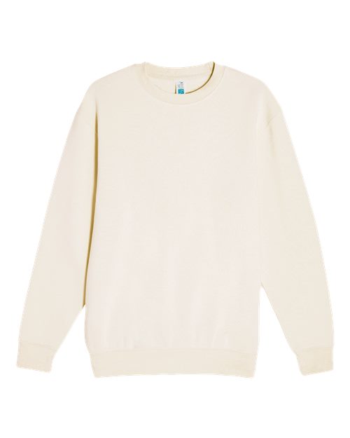 Lane Seven Unisex Premium Crewneck Sweatshirt - Sandshell Front