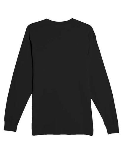 Lane Seven Unisex Heavyweight Long Sleeve Tee - Back