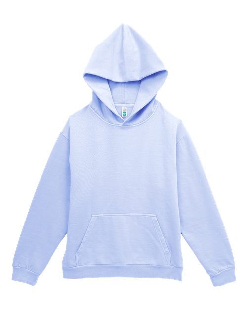 Lane Seven Unisex Urban Hoodie Sweatshirt - Pigment Grape Ice Front