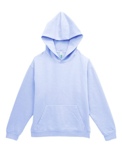Lane Seven Unisex Urban Hoodie Sweatshirt - Pigment Grape Ice Front