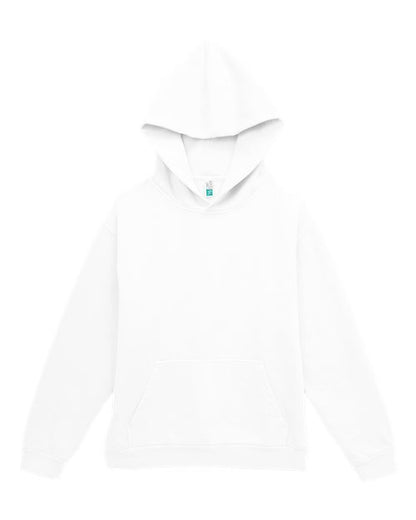Lane Seven Unisex Urban Hoodie Sweatshirt - White Front