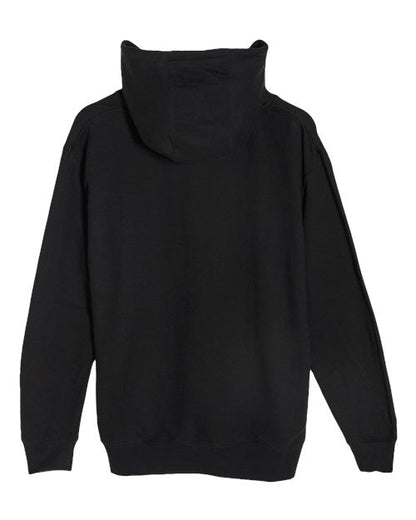 Lane Seven Unisex Heavyweight Hoodie Sweatshirt - Back
