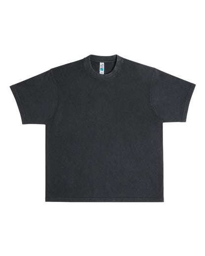 Lane Seven Unisex Urban Heavyweight Tee - Pigment Black Front