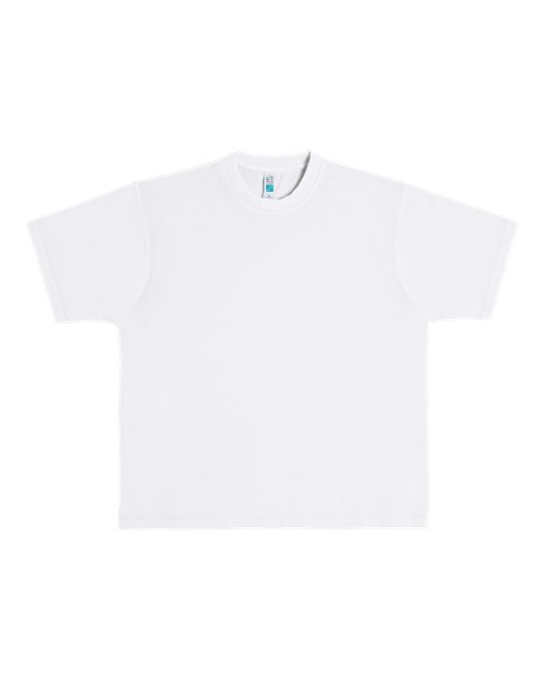 Lane Seven Unisex Urban Heavyweight Tee - Pigment White Front