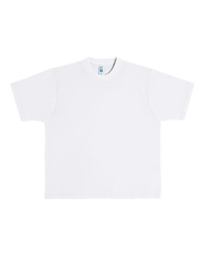 Lane Seven Unisex Urban Heavyweight Tee - Pigment White Front
