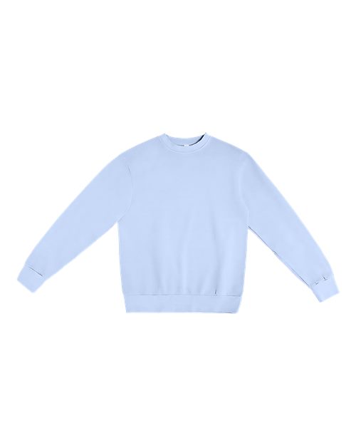 Lane Seven Unisex Urban Crewneck Sweatshirt - Pigment Grape Ice Front