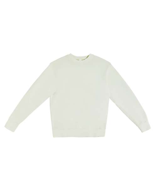 Lane Seven Unisex Urban Crewneck Sweatshirt - Pigment Pistachio Front