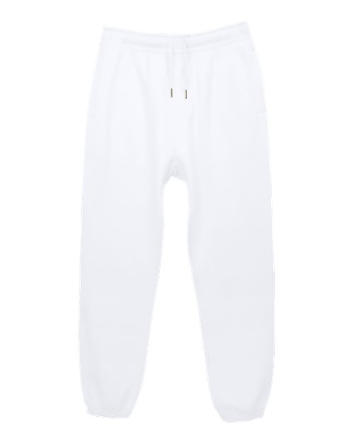 Lane Seven Unisex Urban Joggers - White Front