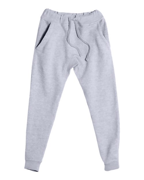 Lane Seven Unisex Premium Joggers - Heather Grey Front