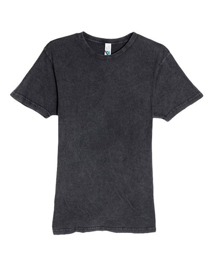 Lane Seven Unisex Vintage Tee - Vintage Black Front