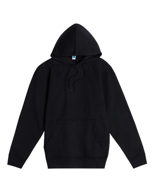 Lane Seven Unisex Future Hoodie Sweatshirt - Black Front