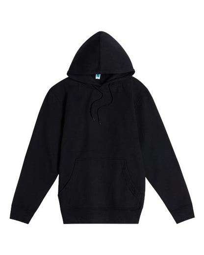 Lane Seven Unisex Future Hoodie Sweatshirt - Black Front