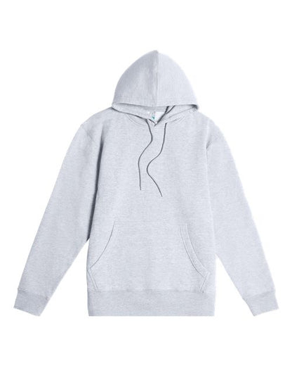 Lane Seven Unisex Future Hoodie Sweatshirt - Heather Grey Front