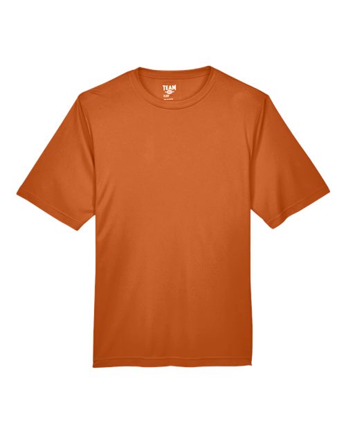 Team 365 Men's Zone Performance T-Shirt - Sport Burnt Orange Front