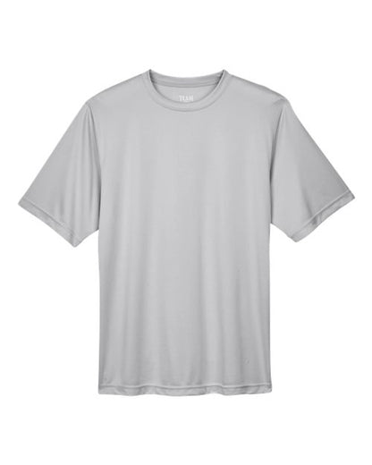Team 365 Men's Zone Performance T-Shirt - Sport Silver Front