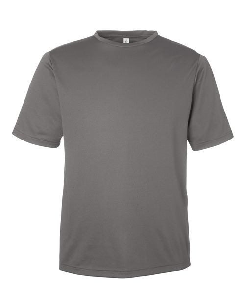 Team 365 Men's Zone Performance Mesh T-Shirt - Sport Graphite Front
