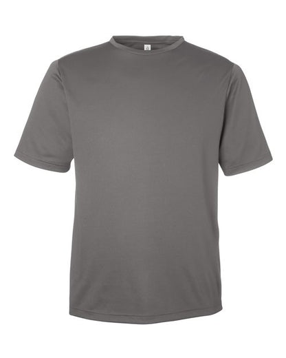 Team 365 Men's Zone Performance Mesh T-Shirt - Sport Graphite Front