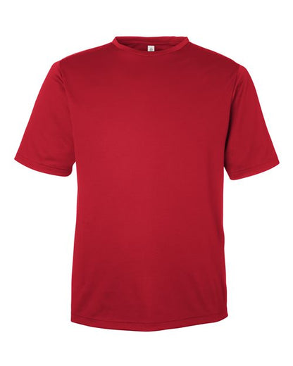 Team 365 Men's Zone Performance Mesh T-Shirt - Sport Red Front