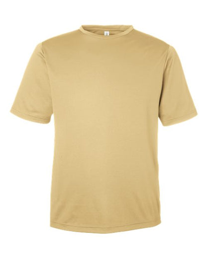 Team 365 Men's Zone Performance Mesh T-Shirt - Sport Vegas Gold Front