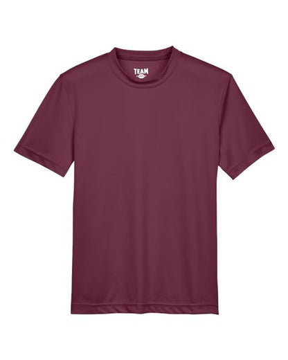 Team 365 Youth Zone Performance T-Shirt - Sport Dark Maroon Front