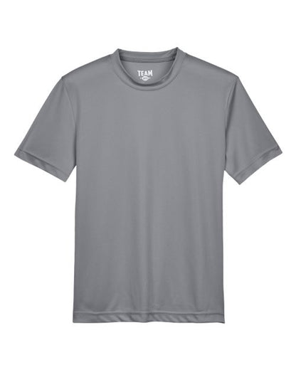 Team 365 Youth Zone Performance T-Shirt - Sport Graphite Front