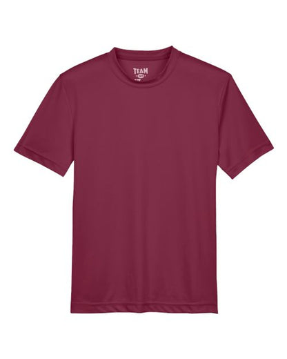 Team 365 Youth Zone Performance T-Shirt - Sport Maroon Front