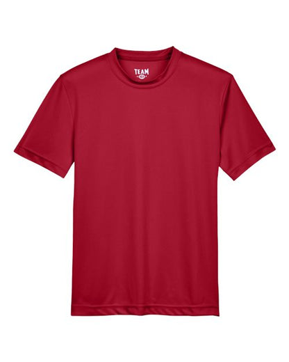 Team 365 Youth Zone Performance T-Shirt - Sport Scarlet Red Front