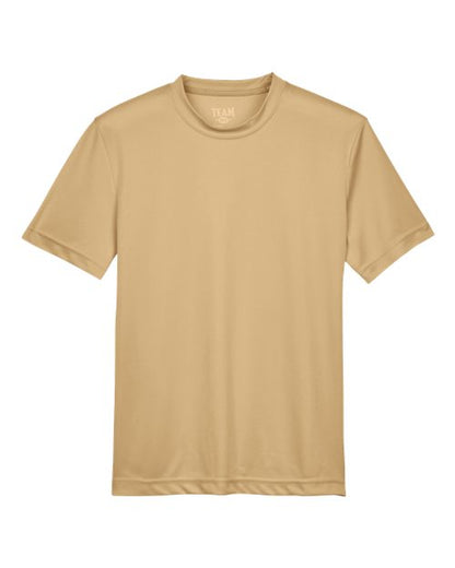 Team 365 Youth Zone Performance T-Shirt - Sport Vegas Gold Front