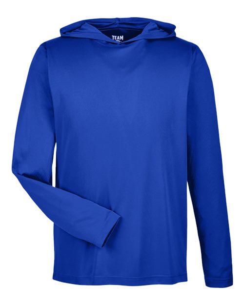 Team 365 Men's Zone Performance Hooded T-Shirt - Sport Royal Front