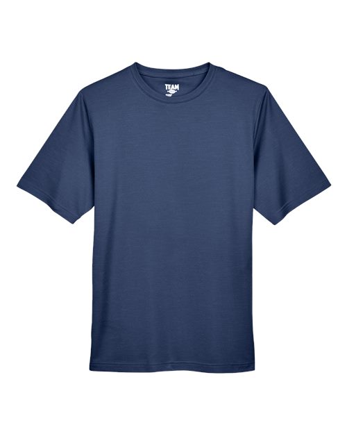 Team 365 Men's Sonic Heather Performance T-Shirt - Sport Dark Navy Heather Front