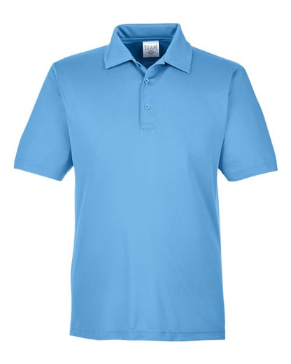 Team 365 Men's Zone Performance Polo - Sport Light Blue Front