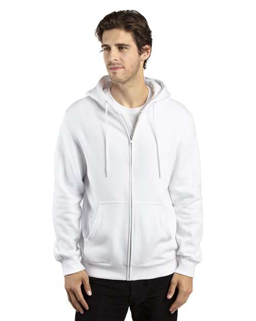 Threadfast Apparel Unisex Fleece Full-Zip Hooded Sweatshirt